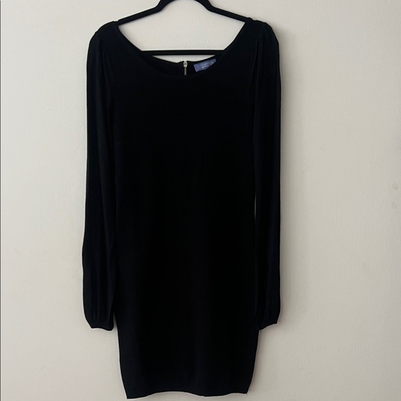 Vivienne Tam Elegant Black Long Sleeve Dress - Picture 1 of 3